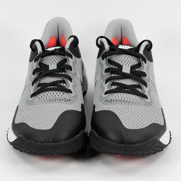 Nike Alpha Huarache Elite 3 Turf 'Light Smoke Grey Black' CK0748-011 Baseball - Picture 6 of 8